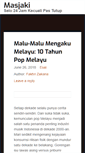 Mobile Screenshot of masjaki.com